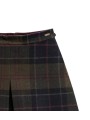 JUPE TARTAN SHADOW VERT BLEU PLIS MARLOW LSK 0180 TN43 Barbour femme shop boutique Strasbourg détail