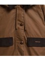 Veste Adima courte capuche amovible beige Tan Barbour femme LWX 1587 TA51 boutique Strasbourg shop store détail