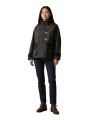 Veste Hazelwood tartan olive crochets patch velours Barbour femme LWX 1575 OL71 boutique Strasbourg online shop store look2