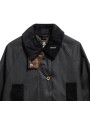 TRENCH MODERN BEAUFORT NOIR WAX LWX 1583 BK71 BARBOUR FEMME boutique Strasbourg shop store veste col