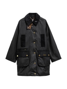 TRENCH MODERN BEAUFORT NOIR WAX LWX 1583 BK71 BARBOUR FEMME boutique Strasbourg shop store veste flat