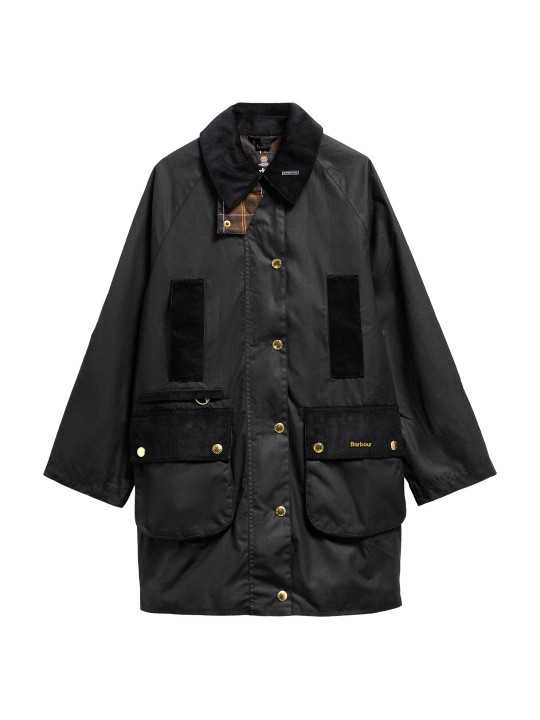 TRENCH MODERN BEAUFORT NOIR WAX LWX 1583 BK71 BARBOUR FEMME boutique Strasbourg shop store veste flat