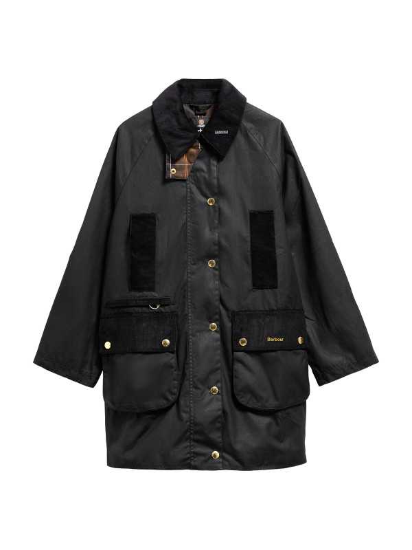 TRENCH MODERN BEAUFORT NOIR WAX LWX 1583 BK71 BARBOUR FEMME boutique Strasbourg shop store veste flat