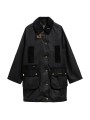 TRENCH MODERN BEAUFORT NOIR WAX LWX 1583 BK71 BARBOUR FEMME boutique Strasbourg shop store veste vue