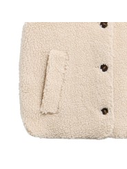 VESTE BOWES MOUTON ECO SANS MANCHE ECRU LGI 0228 Barbour femme boutique Strasbourg vêtement store poche