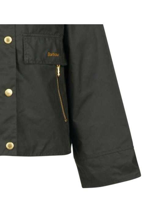 VESTE CATTON COURTE SAGE LWX 1333 SG51 BARBOUR FEMME boutique Strasbourg shop store online zoom