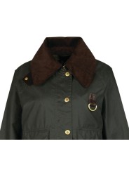 VESTE CATTON COURTE SAGE LWX 1333 SG51 BARBOUR FEMME boutique Strasbourg shop store online col