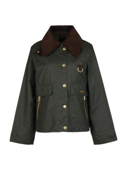 VESTE CATTON COURTE SAGE LWX 1333 SG51 BARBOUR FEMME boutique Strasbourg shop store online flat