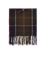 ECHARPE TARTAN NAVY ROUGE HAILES LSC 0426 TN11 Barbour femme homme store boutique Strasbourg store shop franges