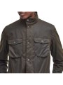 VESTE OGSTON WAXEE PLASTRON MATELASSE OLIVE MWX0700 OL51 BARBOUR HOMME boutique Strasbourg france onlibne store shop zoom