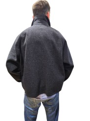 BLOUSON PAUL SMITH TRANSPORT CHINE GRIS MWX0318 CH71 BARBOUR homme femme boutique Strasbourg vêtement shop online dos