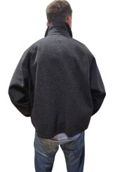 BLOUSON PAUL SMITH TRANSPORT CHINE GRIS MWX0318 CH71 BARBOUR homme femme boutique Strasbourg vêtement shop online back