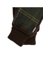 GANTS TARTAN LAINE WATERPROOF VERT ROUGE HCKNEY MGL 0144 TN11 Barbour homme boutique Strasbourg France online store glow détail