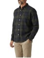 CHEMISE FLANELLE TARTAN SHADOW NAVY VERT FORTROSE MSH 4991 TN43 boutique Strasbourg vêtement Barbour homme shoponline profil