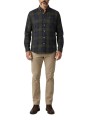 CHEMISE FLANELLE TARTAN SHADOW NAVY VERT FORTROSE MSH 4991 TN43 boutique Strasbourg vêtement Barbour homme shoponline look