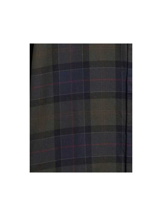 CHEMISE FLANELLE TARTAN SHADOW NAVY VERT FORTROSE MSH 4991 TN43 boutique Strasbourg vêtement Barbour homme shoponline zoom