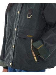 VESTE CATTON COURTE SAGE LWX 1333 SG51 BARBOUR FEMME boutique Strasbourg shop store online poche