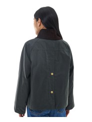 VESTE CATTON COURTE SAGE LWX 1333 SG51 BARBOUR FEMME boutique Strasbourg shop store online dos