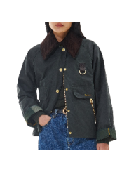 VESTE CATTON COURTE SAGE LWX 1333 SG51 BARBOUR FEMME boutique Strasbourg shop store online vue