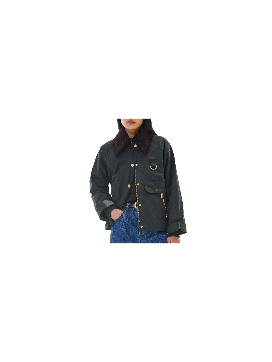 VESTE CATTON COURTE SAGE LWX 1333 SG51 BARBOUR FEMME boutique Strasbourg shop store online vue