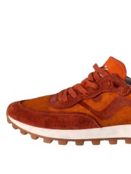 BASKETS VELOCE SUEDE ORANGE SPOILER BORDEAUX NO MAP SOCIETY FEMME NC5 WS110120 306 zoom avant