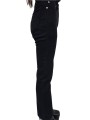 JEANS NOIR FLANELLE VDD PANTS RP02F 5326 FLM 09 RICK OWENS FEMME vêtement Strasbourg boutique store shoponline profil