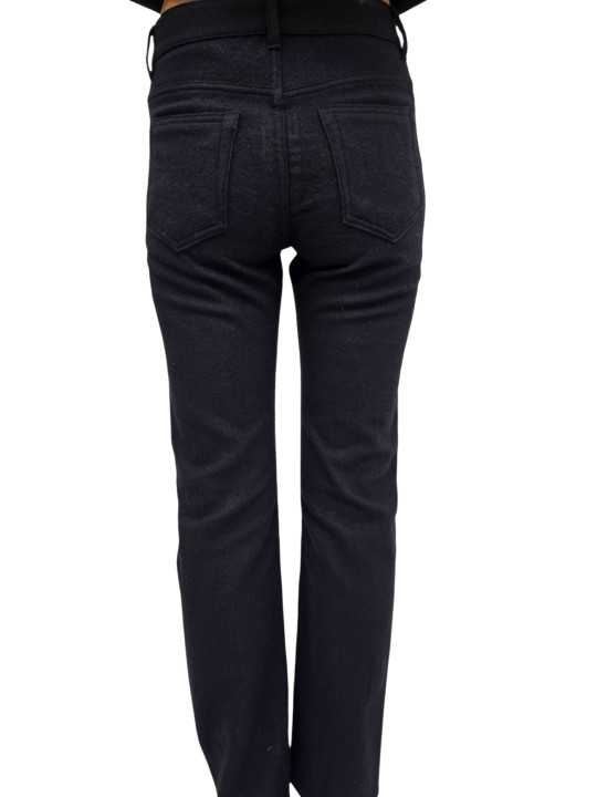 JEANS NOIR FLANELLE VDD PANTS RP02F 5326 FLM 09 RICK OWENS FEMME vêtement Strasbourg boutique store shoponline back