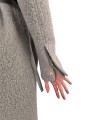 Manteau alpaga bouclette dark pearl croisé ceinture Soft Cyclops Coat Rick Owens femme RP02F 5914 WPA 48 boutique vêtement