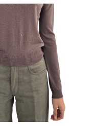 Pull laine vierge Ls Crater Rose RP02F 5629 M 23 Rick Owens Femme store boutique Strasbourg France vêtement shop online bords