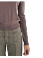 Pull laine vierge Ls Crater Rose RP02F 5629 M 23 Rick Owens Femme store boutique Strasbourg France vêtement shop online bords