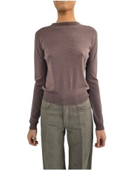 Pull laine vierge Ls Crater Rose RP02F 5629 M 23 Rick Owens Femme store boutique Strasbourg France vêtement shop online front