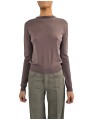 Pull laine vierge Ls Crater Rose RP02F 5629 M 23 Rick Owens Femme store boutique Strasbourg France vêtement shop online front