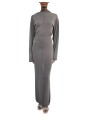 Robe longue maille fine capuche Dust Hooded Dress Rick Owens Femme RP02F 5649 M 34 boutique vêtement Strasbourg France store l