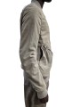 Blouson cuir Dark Pearl Heizer Flight poches plaquées RU02F 4779 LBS 48 Rick Owens homme boutique Strasbourg profil