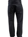 Jeans noir moleskin brossé Kurdt RU02F 4399 MOR 09 Rick Owens Homme boutique Strasbourg shop vêtement back