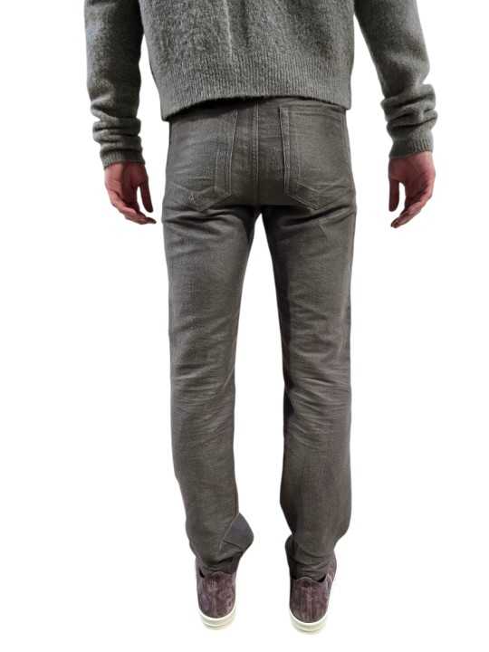 Jeans zippé Dust Vega Jeans RU02F 4394 MOR 34 Rick Owens Homme boutique Strasbourg vêtement dos