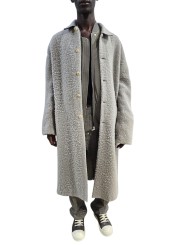 MANTEAU DROIT DARK PEARL BUTTONED BRAD COAT ALPAGA RU02F 4970 WPA 48 RICK OWENS homme boutique Strasbourg vêtement cool