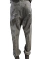 Pantalon chiné noir vert clair Joris Pants RU02F 4348 WBI 79 Rick Owens Homme boutique Strasbourg vêtement shop online store dos