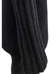 PULL HOODIES NOIR CACHEMIRE FEUTRE HOODED PULLOVER RU02F 4623 KWSSE 09 RICK OWENS homme boutique Strasbourg vêtement shop détail