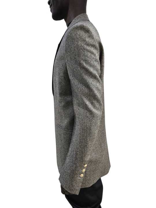 VESTE COSTUME CHINE NOIR VERT CLAIR CONCORDIAN JKT RU02F 4721 WBI 79 RICK OWENS homme boutique Strasbourg vêtement shop store p