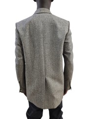 VESTE COSTUME CHINE NOIR VERT CLAIR CONCORDIAN JKT RU02F 4721 WBI 79 RICK OWENS homme boutique Strasbourg vêtement shop store d