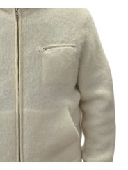 Gilet Cassius alpaga écru capuche poche zippée 622840 9514 Montagut Homme bouTIQUE sTRASBOURG France vêtement shop détail