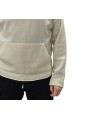 Pull hoodies Cleosan écru laine oversize droit 622854 9401 Montagut Homme boutique Strasbourg vêtement shop store détail