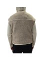 Veste sans manche Carter boutons beige alpaga 622838 9402 Montagut Homme boutique Strasbourg vêtement shop store dos