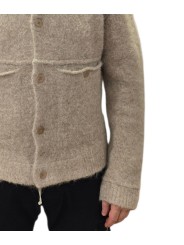 Veste boutons poches basses beige alpaga Claudio 622837 9402 Montagut Homme gilet boutique Strasbourg vêtement shop zoom