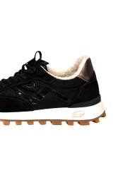 Baskets Veloce nylon suède noir shirling No Map Society femme NC5 WS130325 223 boutique Strasbourg sneakers shop store a