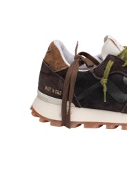 Baskets Veloce suède choco lacets pistache No Map Society femme NC5 MS110120 122 boutique Strasbourg France shop online sneakers