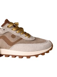 Baskets veloce suède perle greige Spoiler velours No Map Society femme NC5 WS120140 053 boutique Strasbourg sneakers store shop