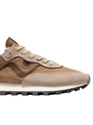 Baskets Veloce suède sable sépia amande spoiler noir No Map Society homme NB5MS120 120 116 boutique Strasbourg sneakers shop avt