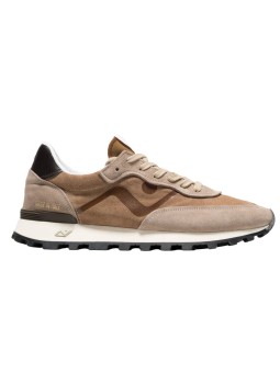 Baskets Veloce suède sable sépia amande spoiler noir No Map Society homme NB5MS120 120 116 boutique Strasbourg sneakers shop dvt
